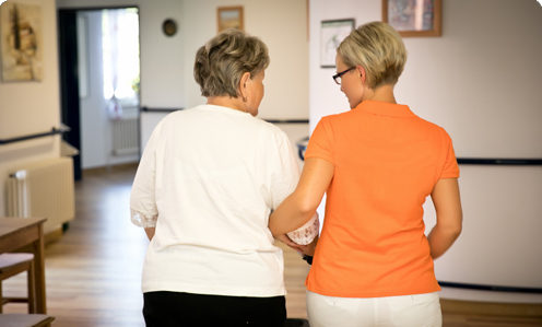 Mitarbeiterin bei Ihrer Ehrenamtlichen Engagement