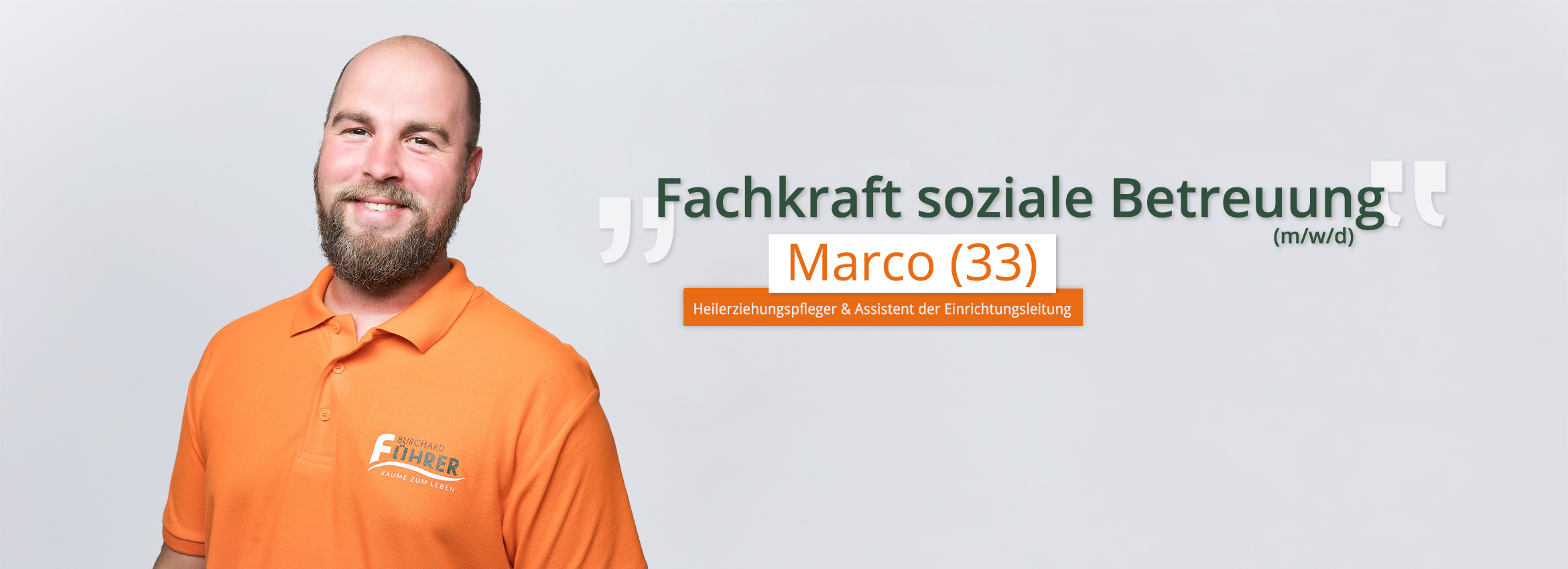 Fachkraft für soziale Betreuung